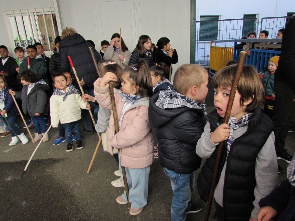 Soleadas coplas de Santa Agueda en Arrasate