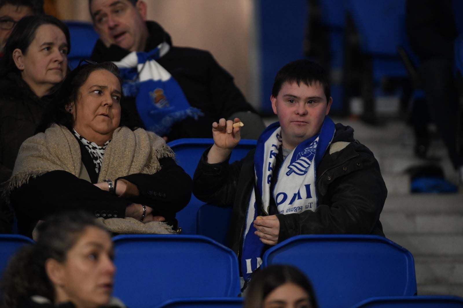 ¿Estuviste en el Reale Arena? Búscate en las gradas