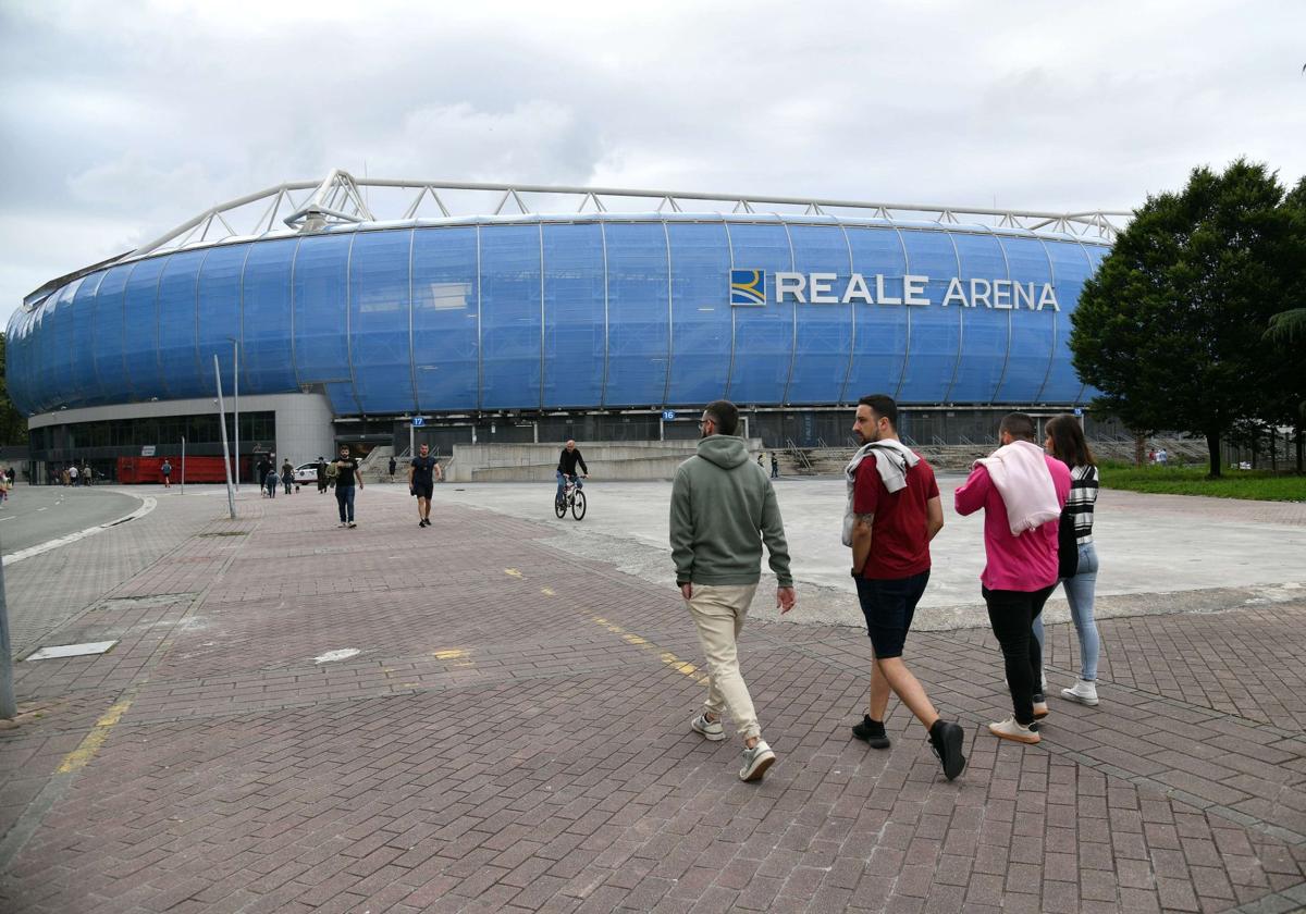 Aledaños del Reale Arena.