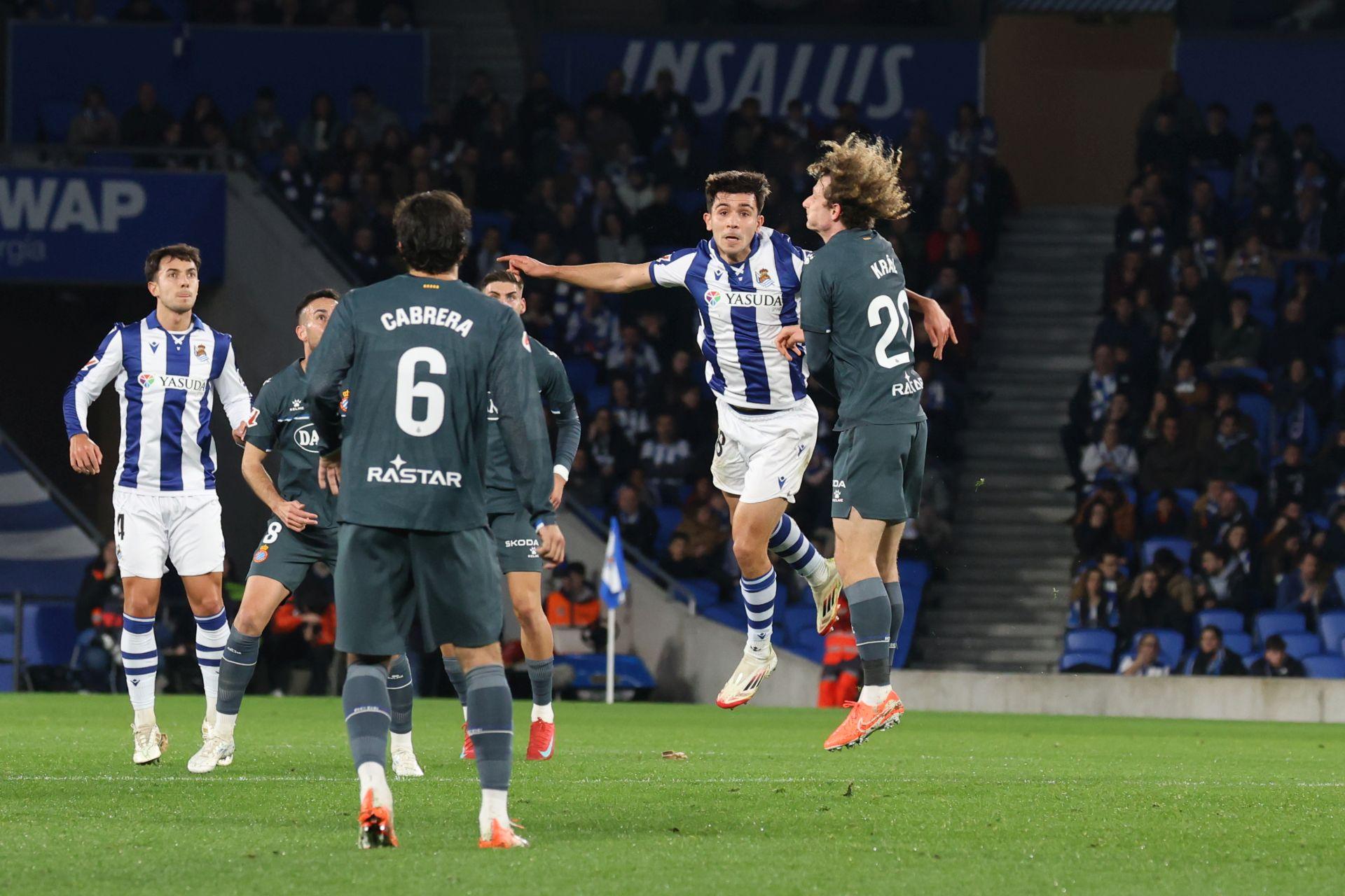 Las mejores imágenes del Real Sociedad - Espanyol