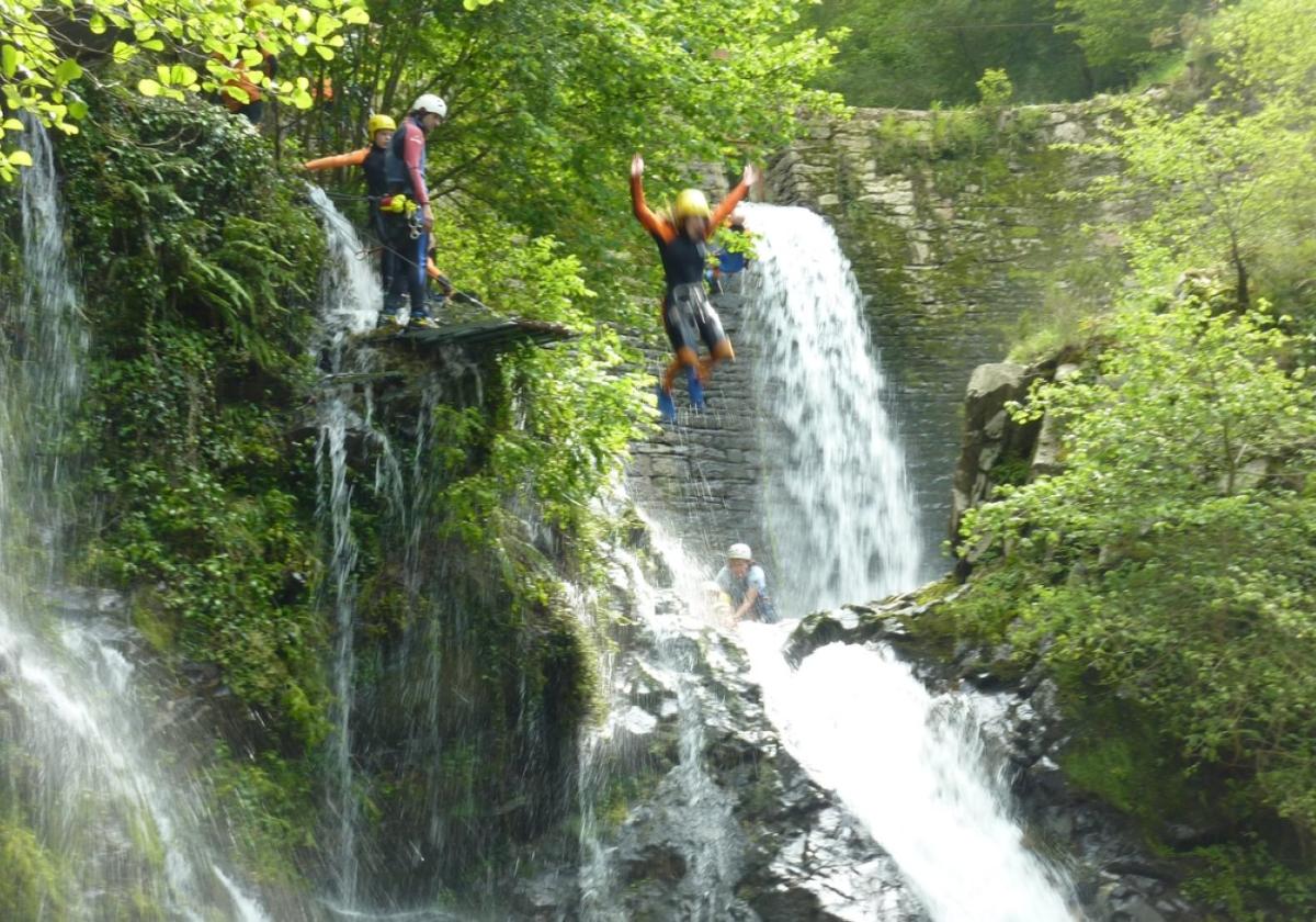 Actividades de Baztan Park en el valle de Baztan.