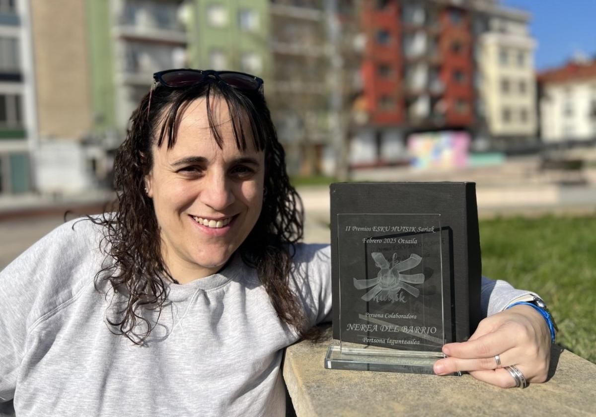 «Al recibir el reconocimiento de Esku Hutsik pensé en mis hijos»