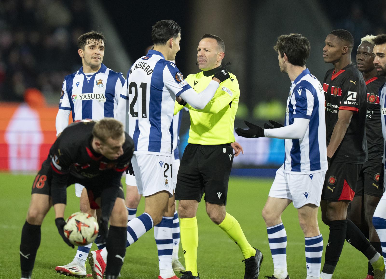 El triunfo de la Real Sociedad ante el Midtjylland, en imágenes