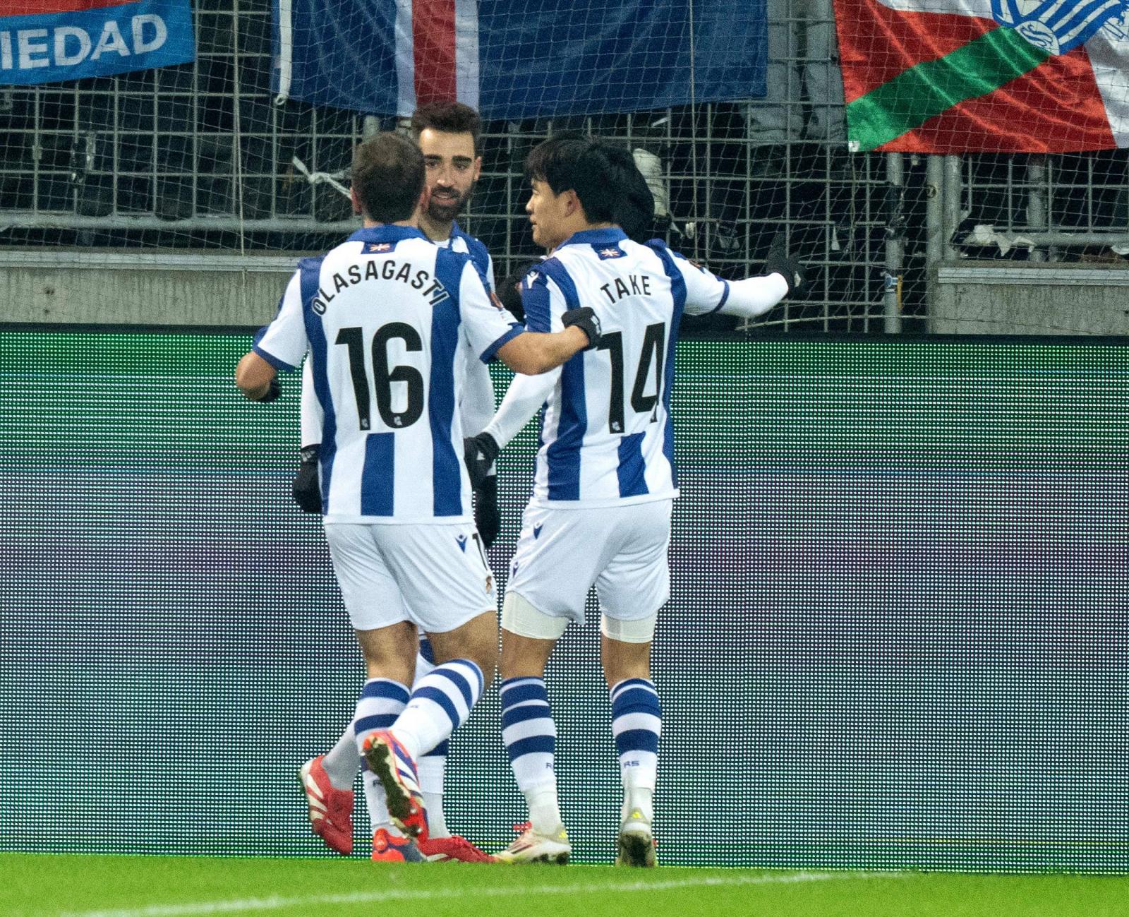 El triunfo de la Real Sociedad ante el Midtjylland, en imágenes