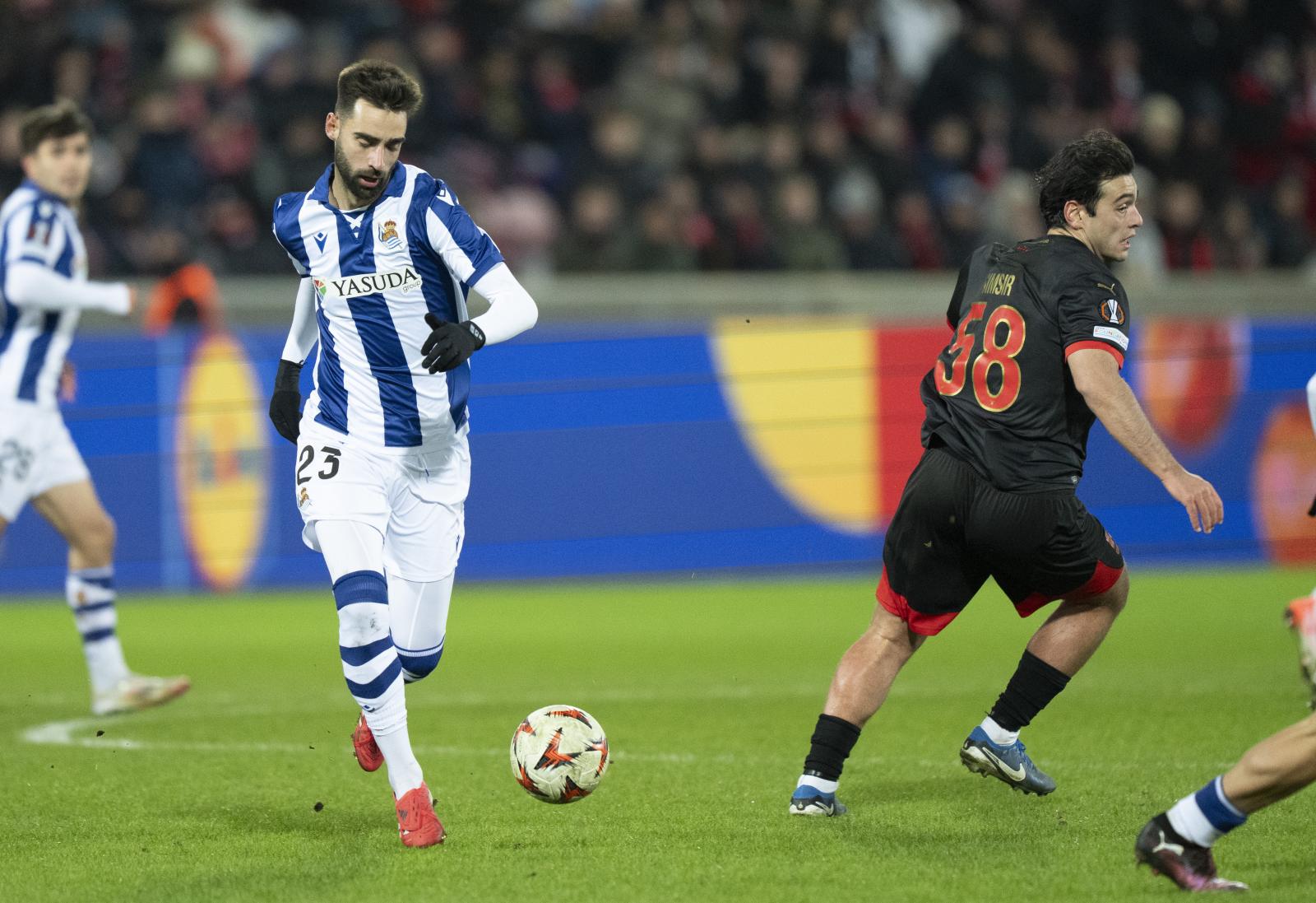 El triunfo de la Real Sociedad ante el Midtjylland, en imágenes