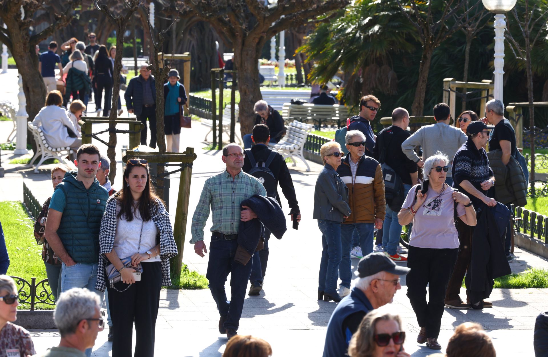 Un domingo primaveral en Donostia