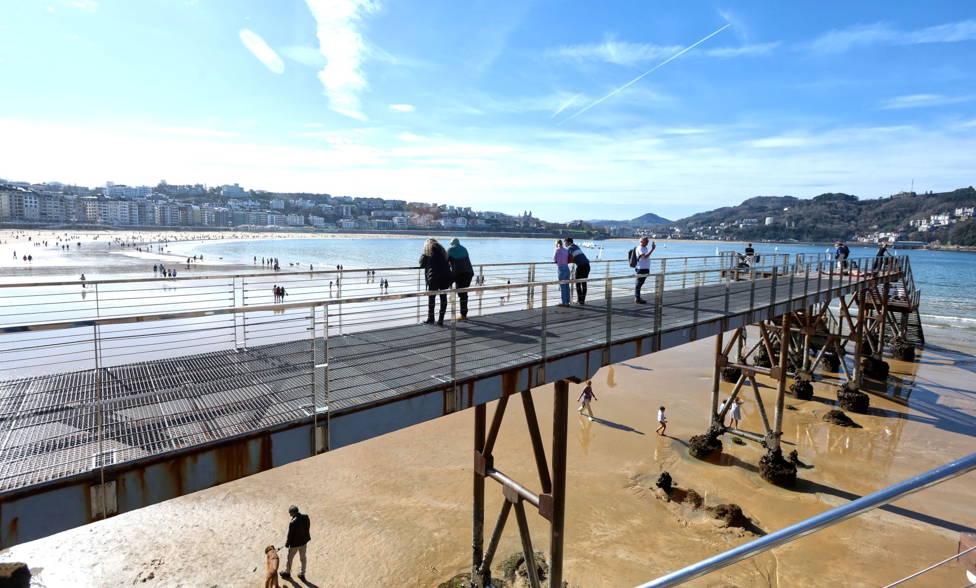 Un domingo primaveral en Donostia