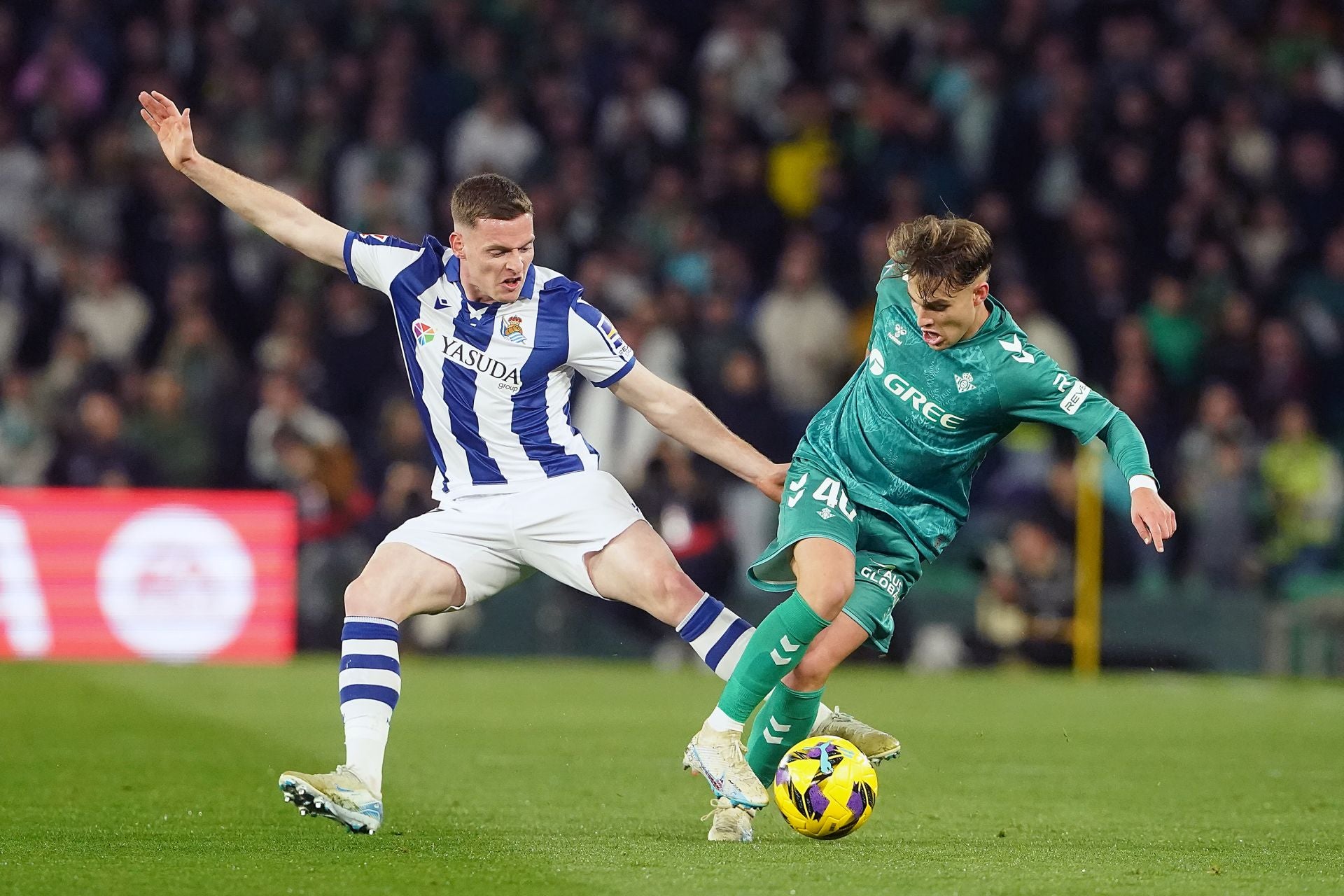 El Betis-Real Sociedad, en imágenes