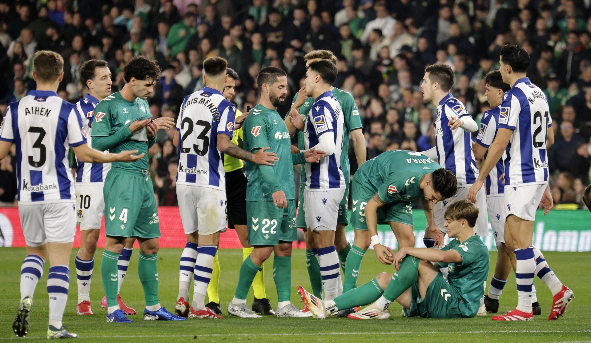 El Betis-Real Sociedad, en imágenes