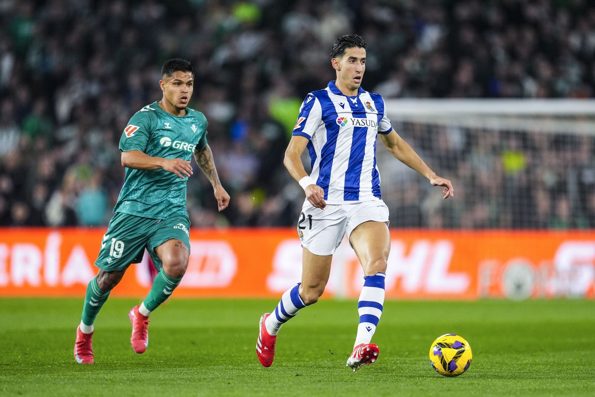 El Betis-Real Sociedad, en imágenes