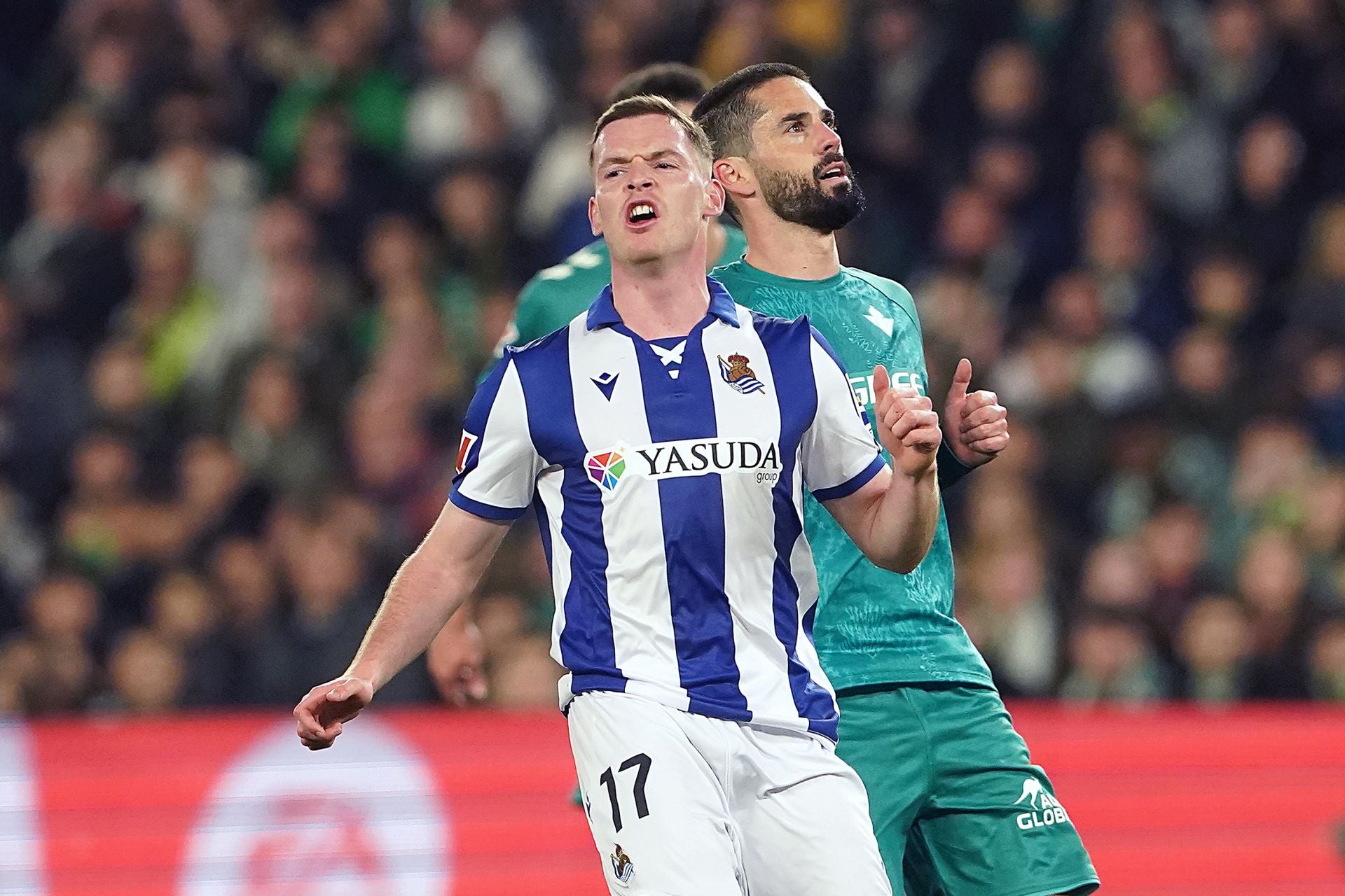 El Betis-Real Sociedad, en imágenes