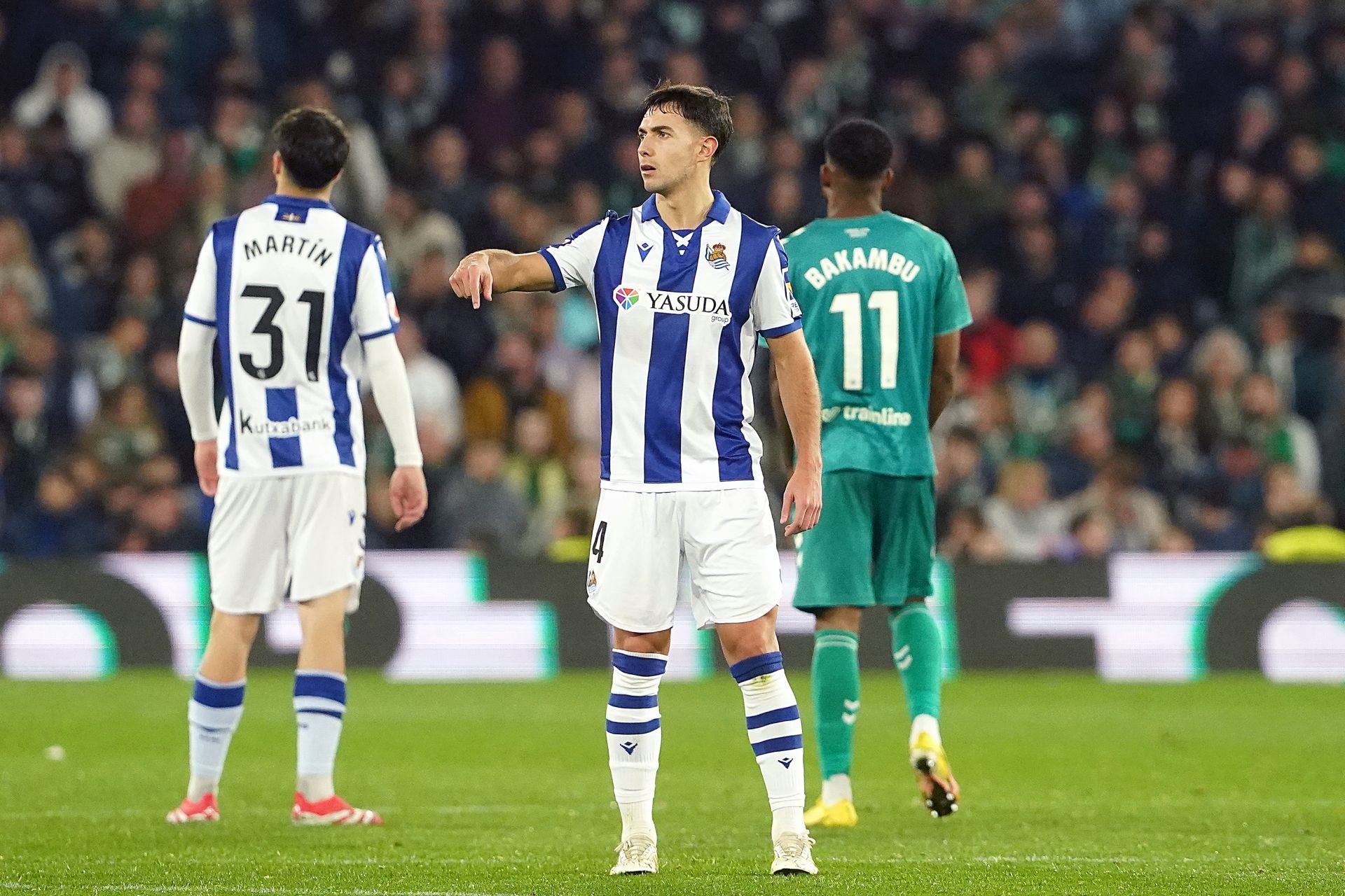El Betis-Real Sociedad, en imágenes