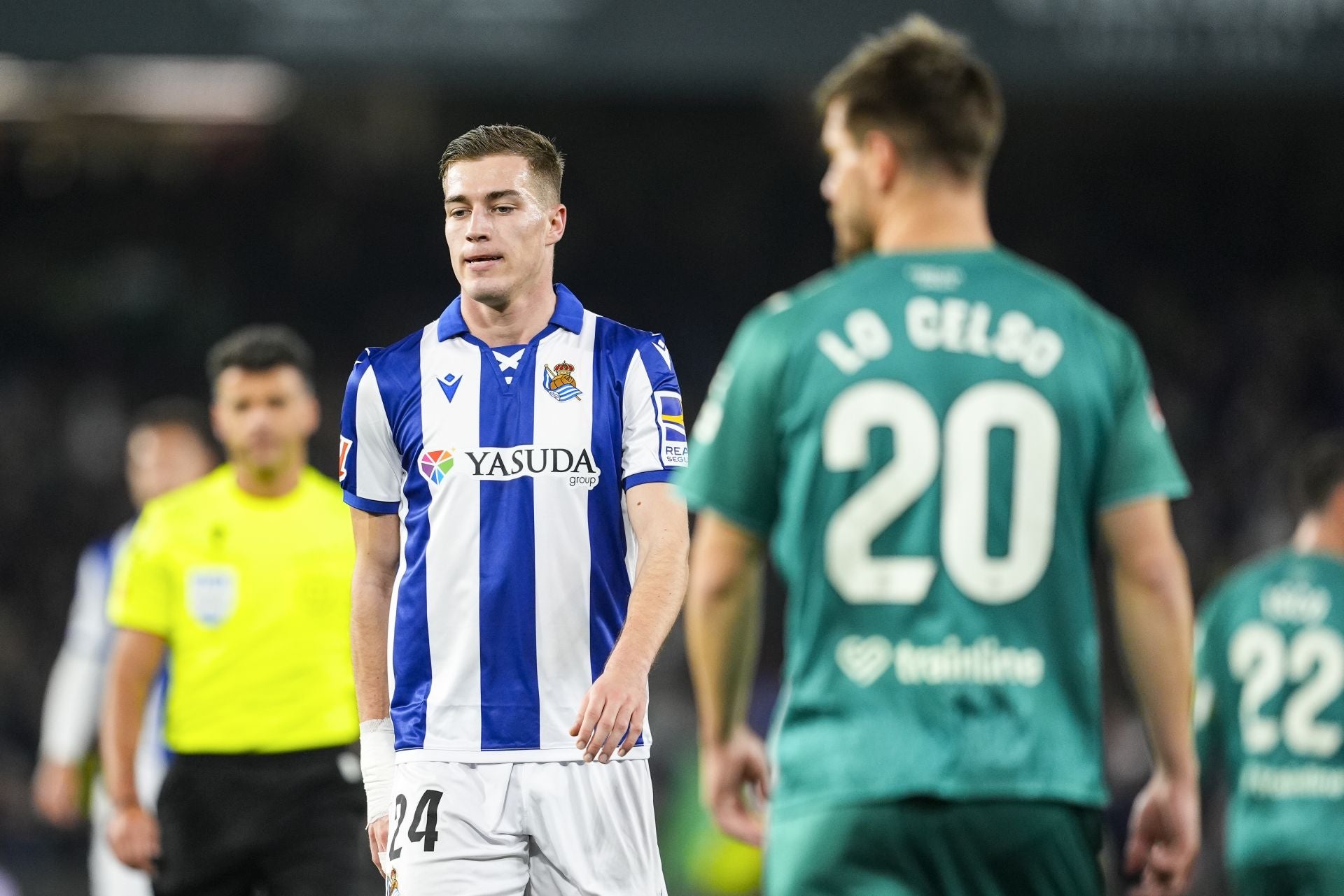 El Betis-Real Sociedad, en imágenes