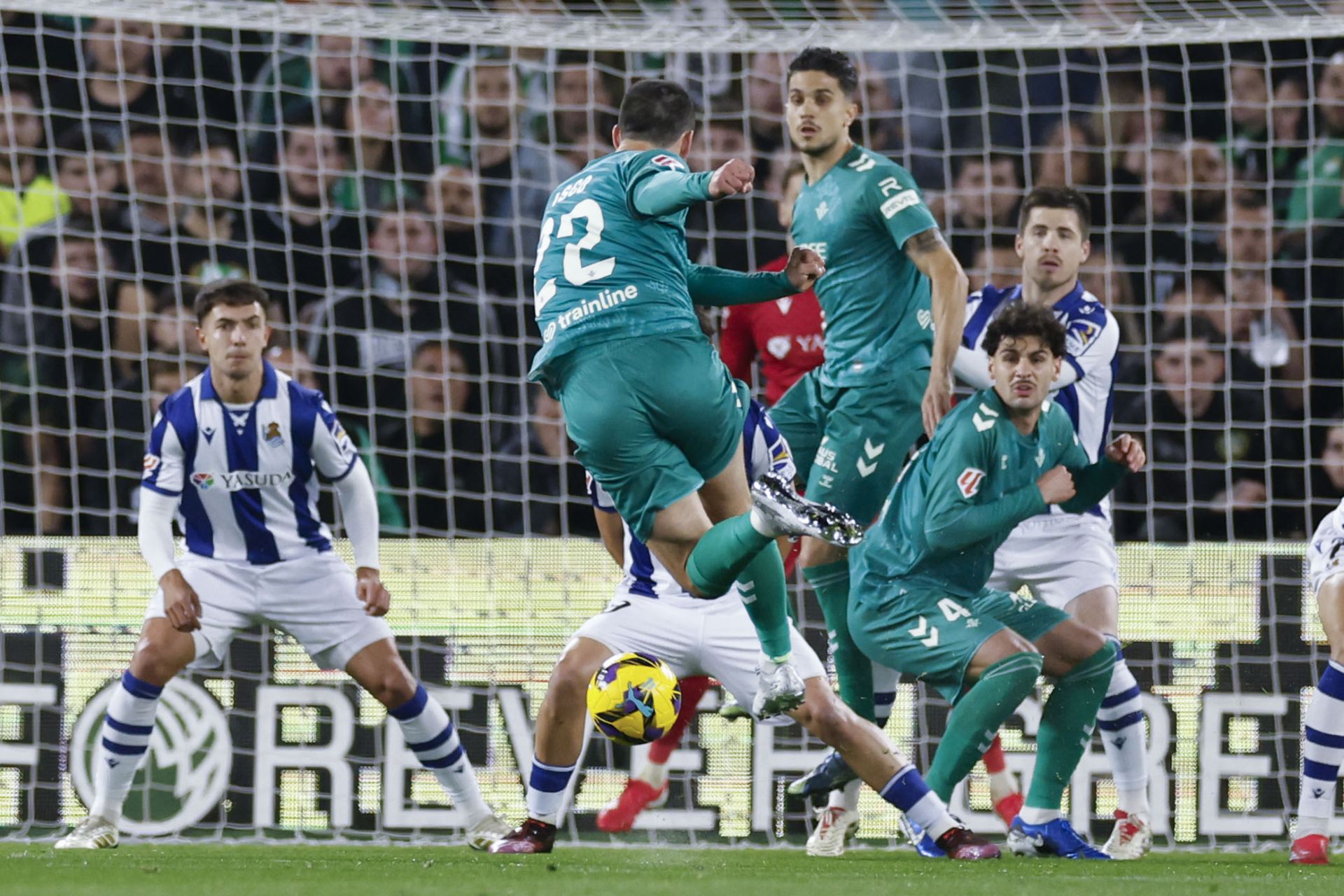 El Betis-Real Sociedad, en imágenes