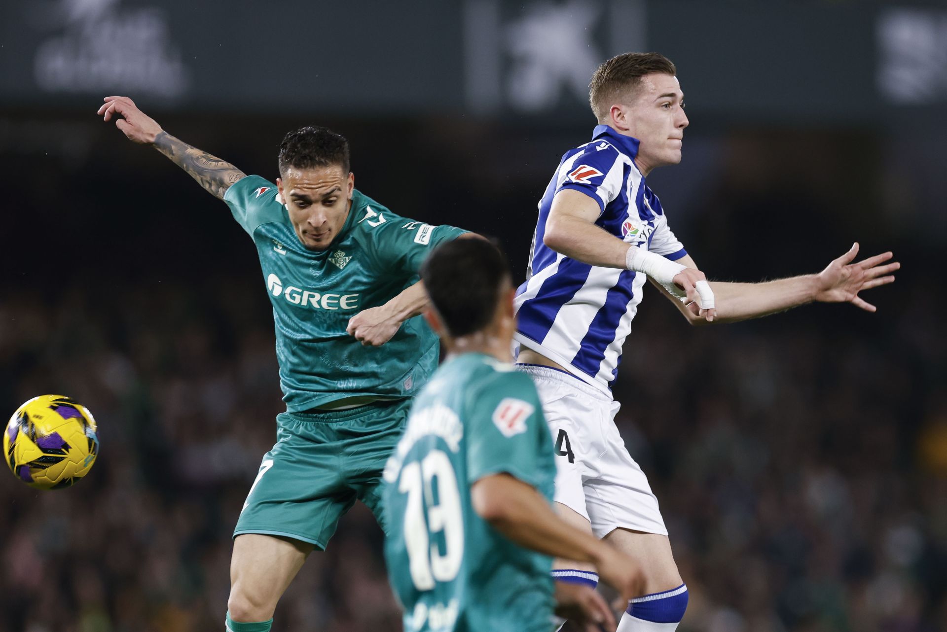 El Betis-Real Sociedad, en imágenes
