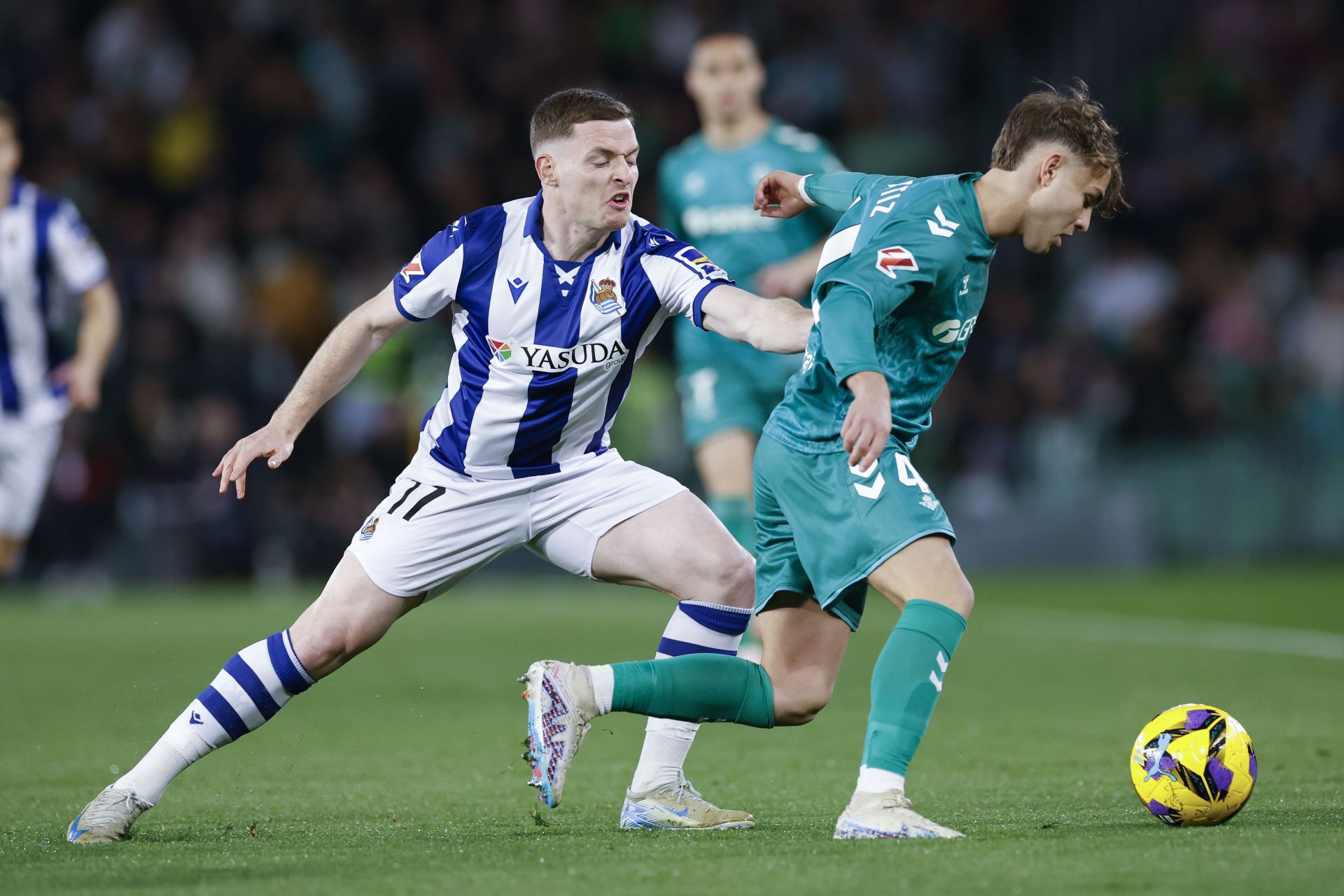 El Betis-Real Sociedad, en imágenes