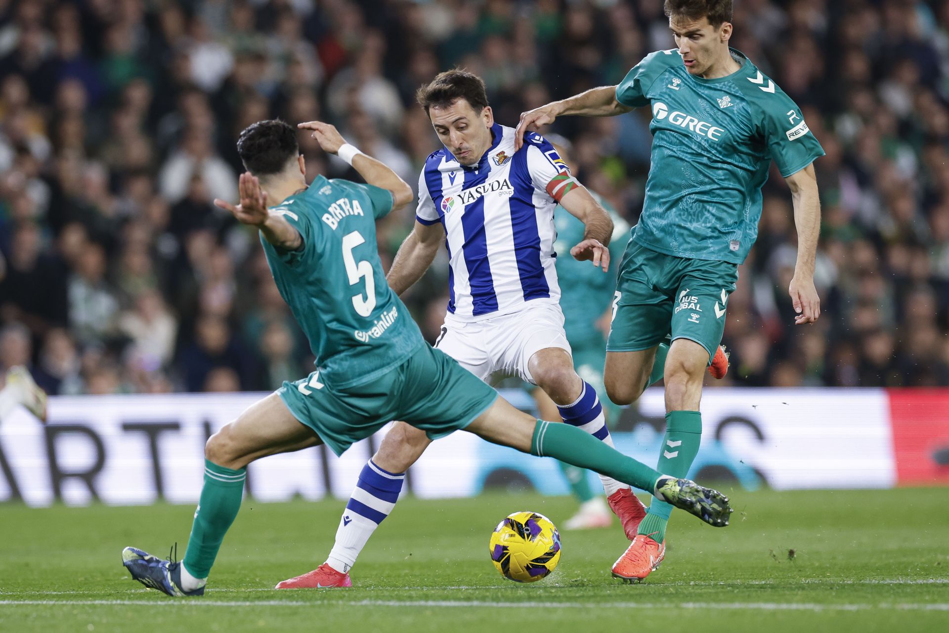 El Betis-Real Sociedad, en imágenes