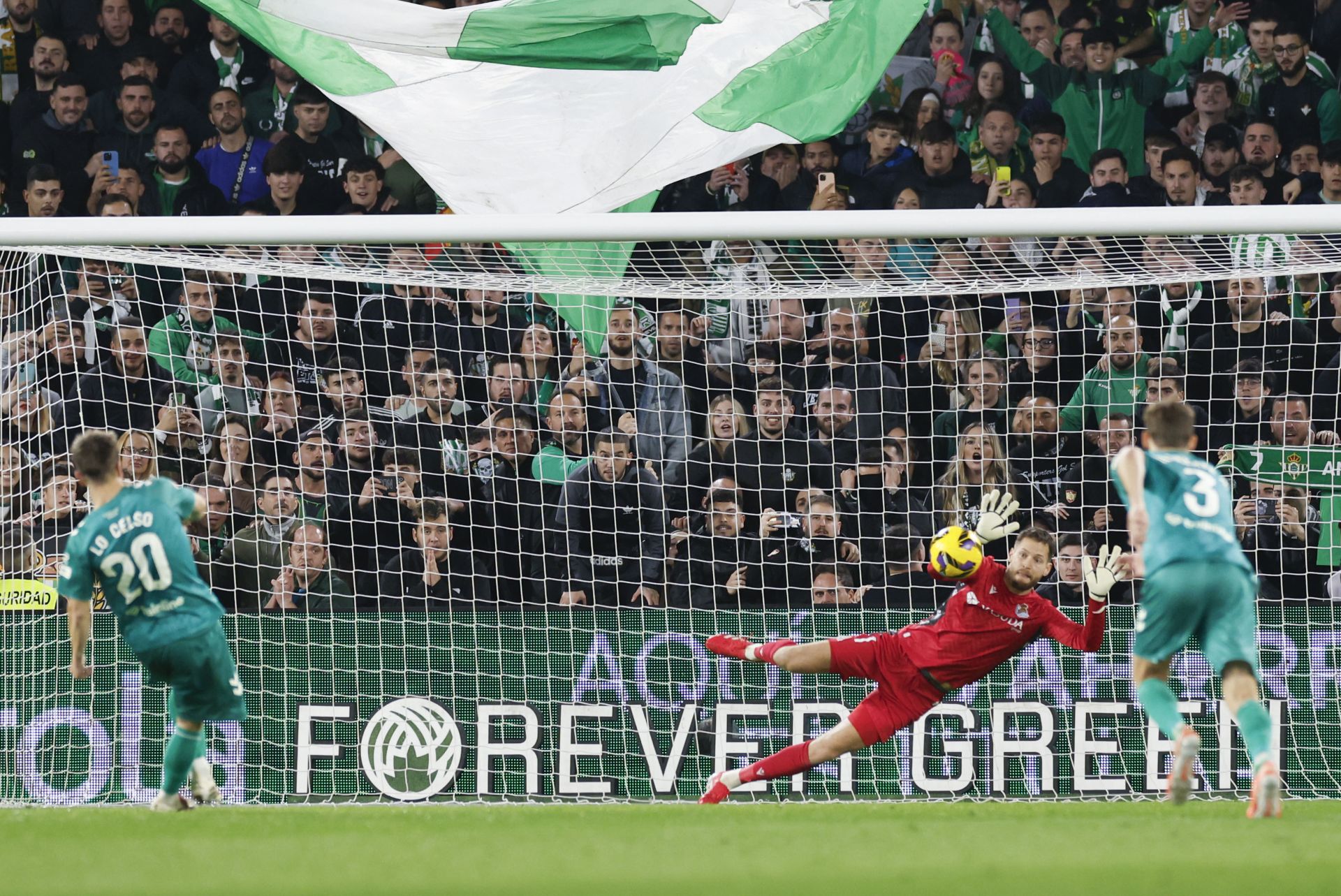 El Betis-Real Sociedad, en imágenes