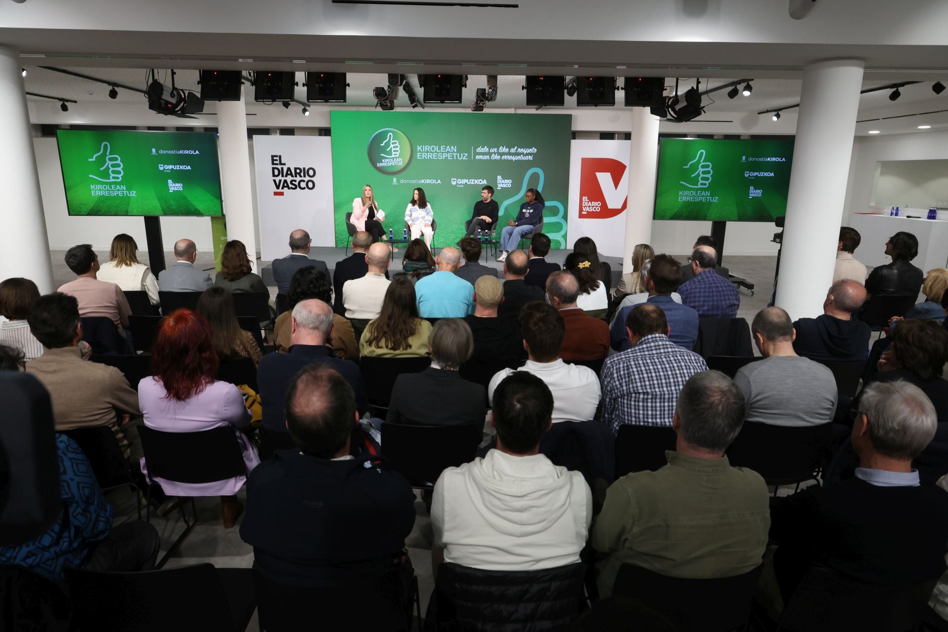 Un momento de la charla