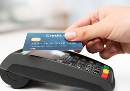 El pago con tarjetas, cada vez más extendido.