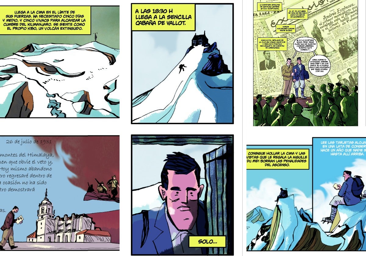 Las gestas de Espinosa, en cómic