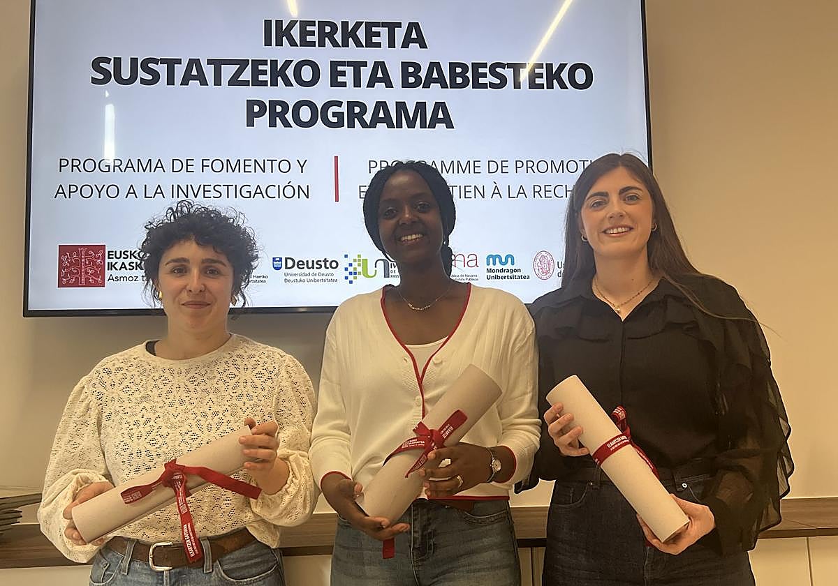 Sarituak izan diren ikerketen egileak.