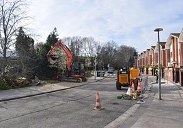 Imagen de la zona en la que se construirá el baño público.