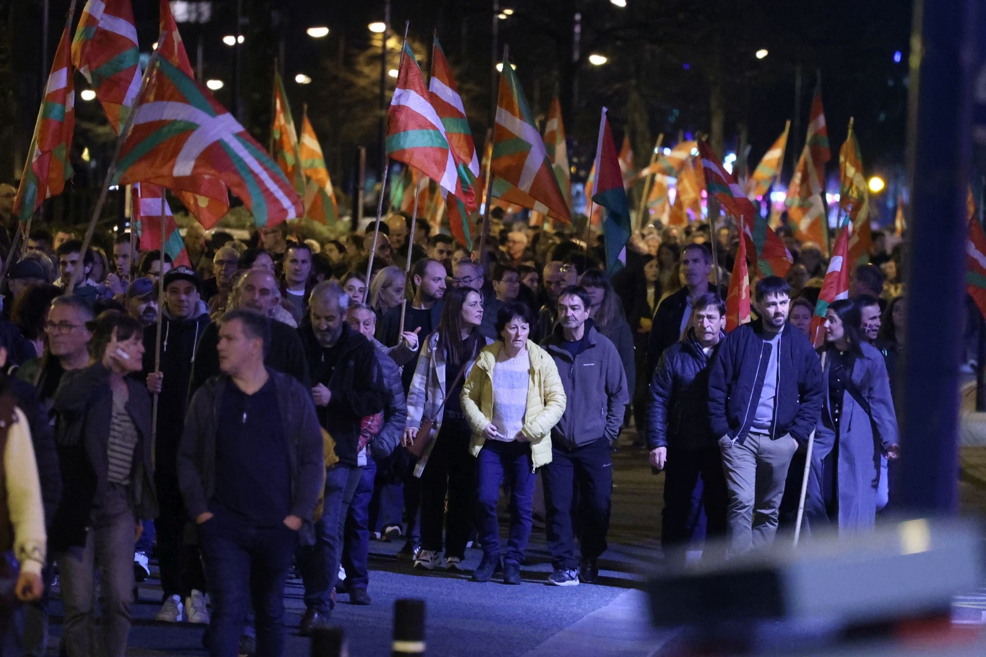 Errenteria protesta contra la &#039;mesa informativa&#039; de Vox