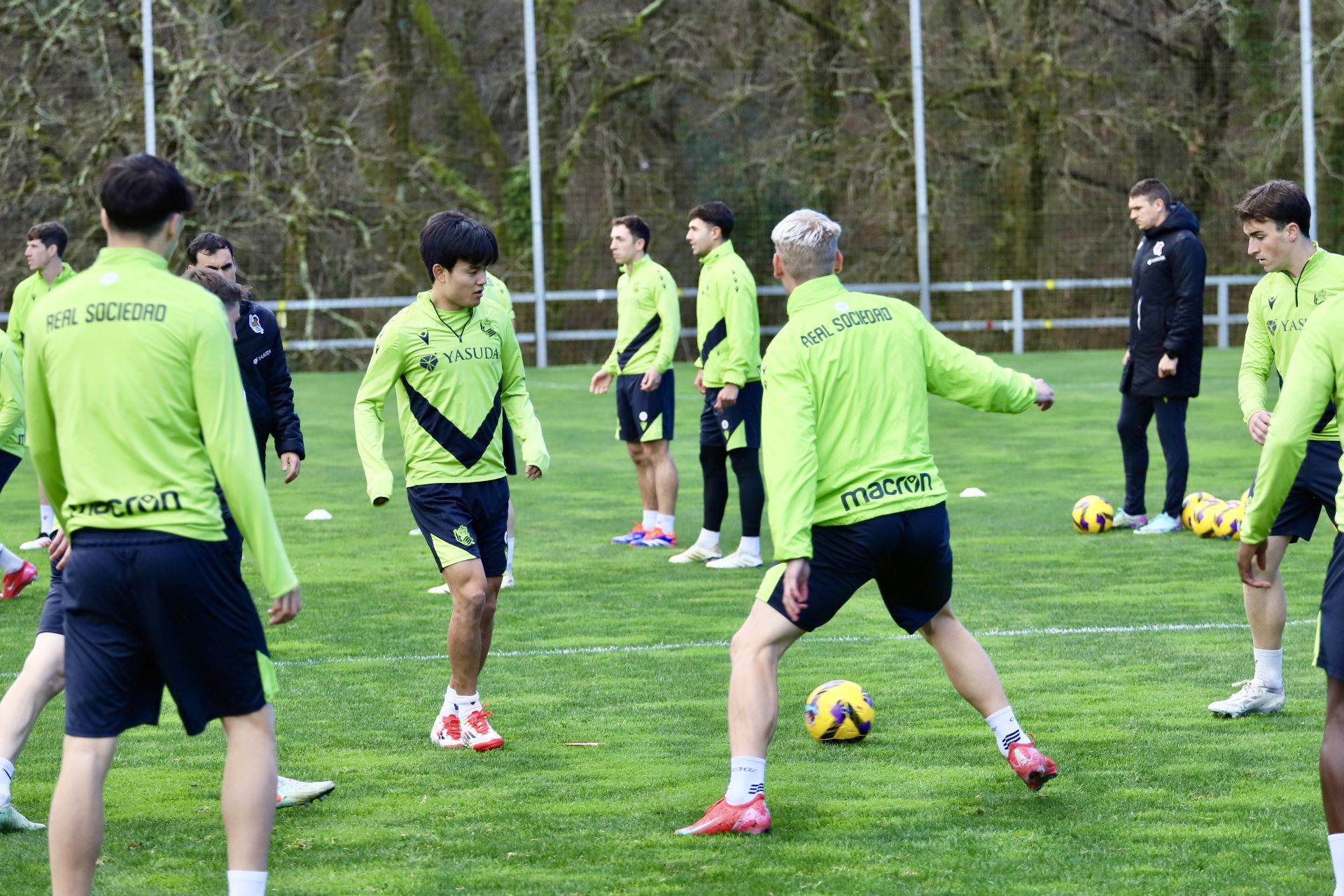 Así ha sido el último entrenamiento antes del partido contra el Leganés
