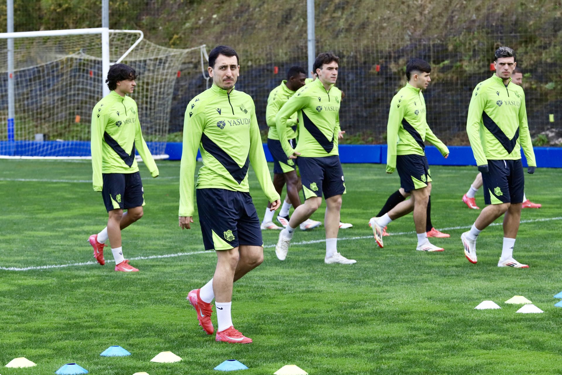 Así ha sido el último entrenamiento antes del partido contra el Leganés