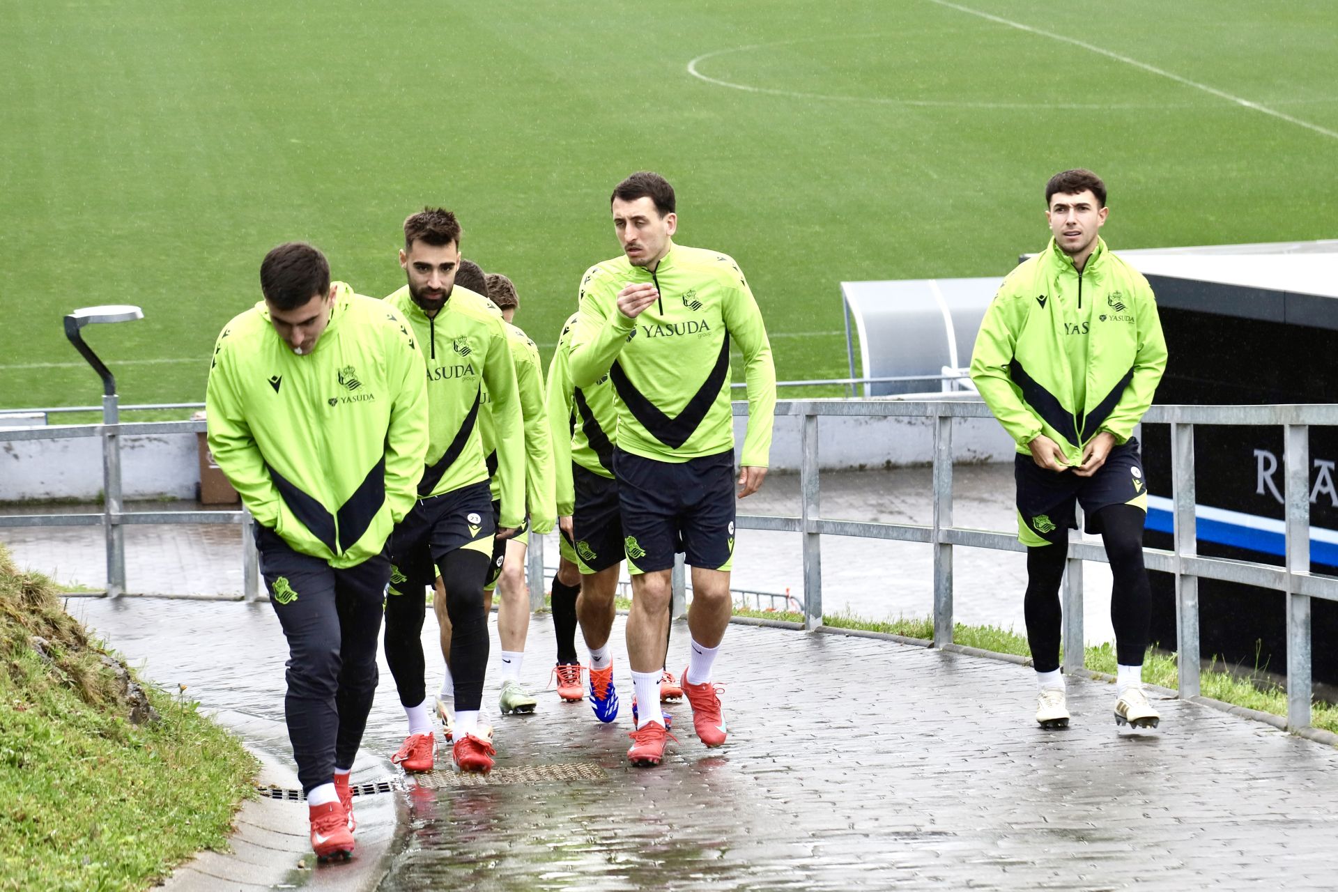 Así ha sido el último entrenamiento antes del partido contra el Leganés