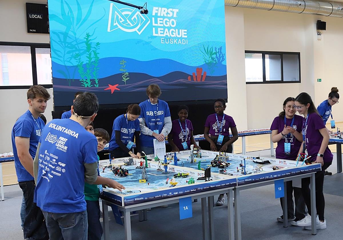 Así se ha vivido la First Lego League Euskadi en Donostia