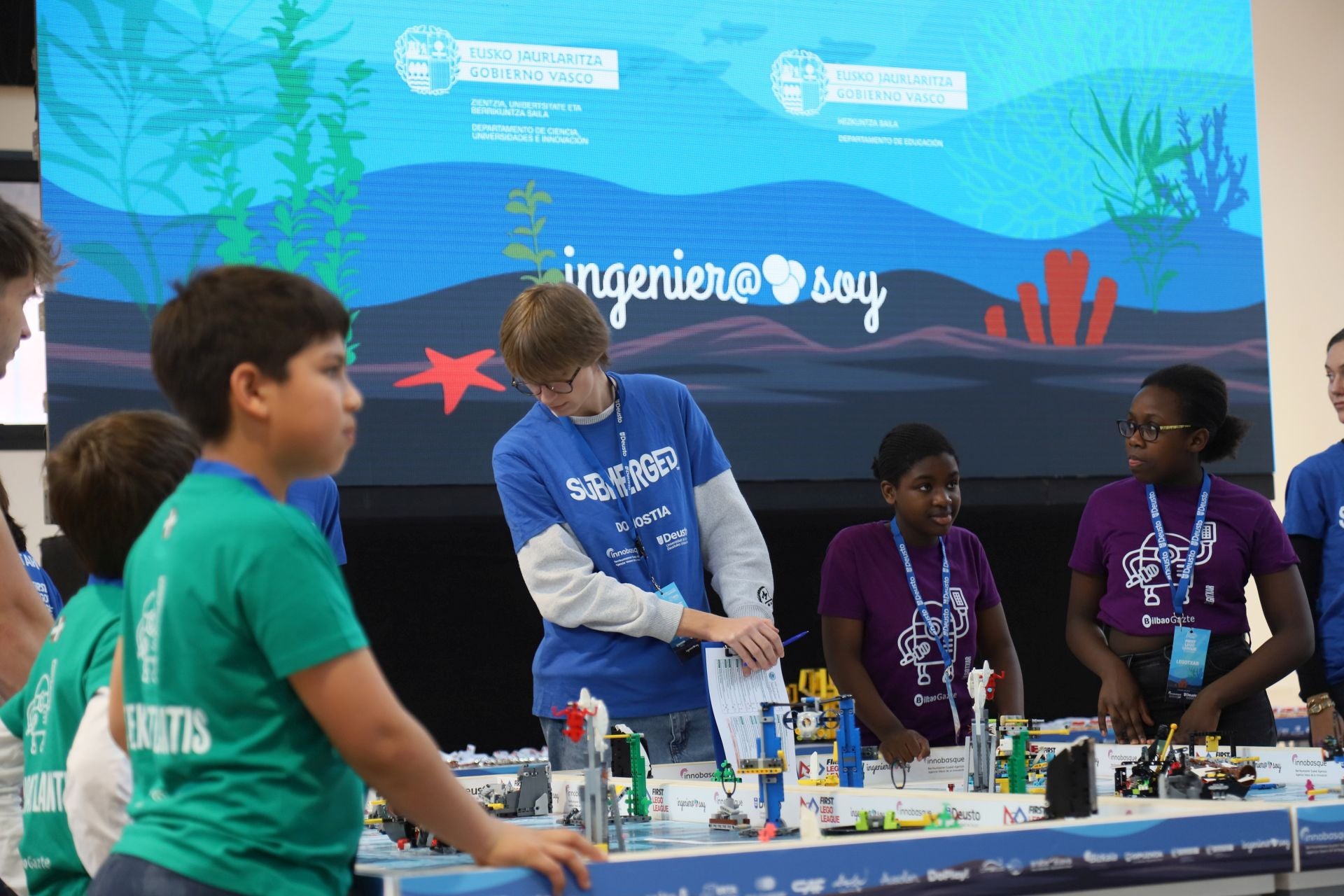 Así se ha vivido la First Lego League Euskadi en Donostia