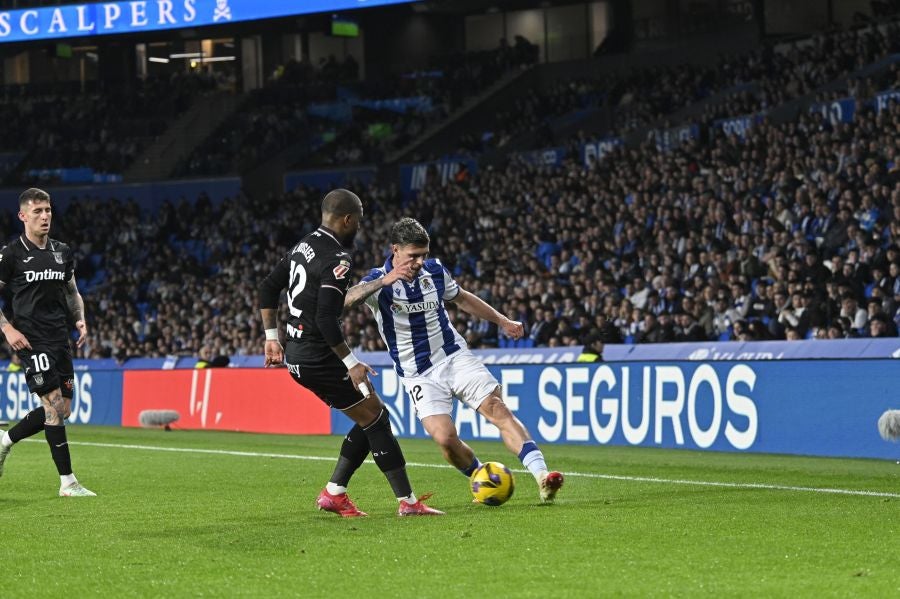 El Real Sociedad - Leganés, en imágenes