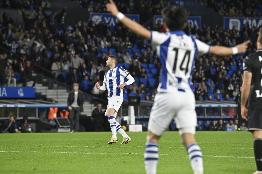 El Real Sociedad - Leganés, en imágenes