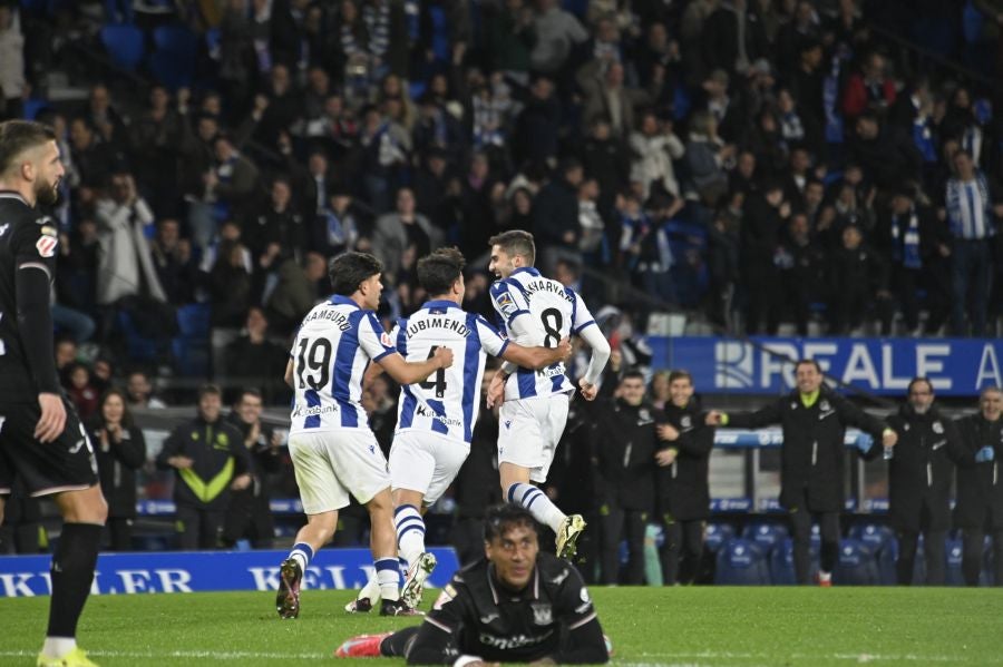 El Real Sociedad - Leganés, en imágenes