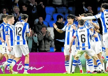 La Real vuela en Anoeta