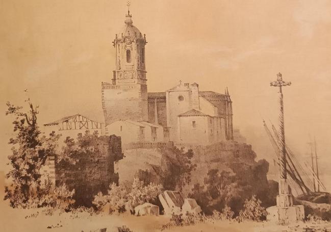 Iglesia parroquial de Hondarribia.