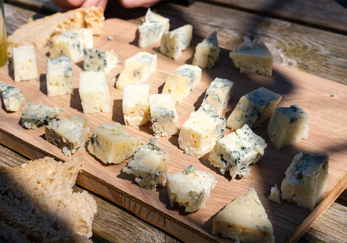 Queso azul, el queso con moho