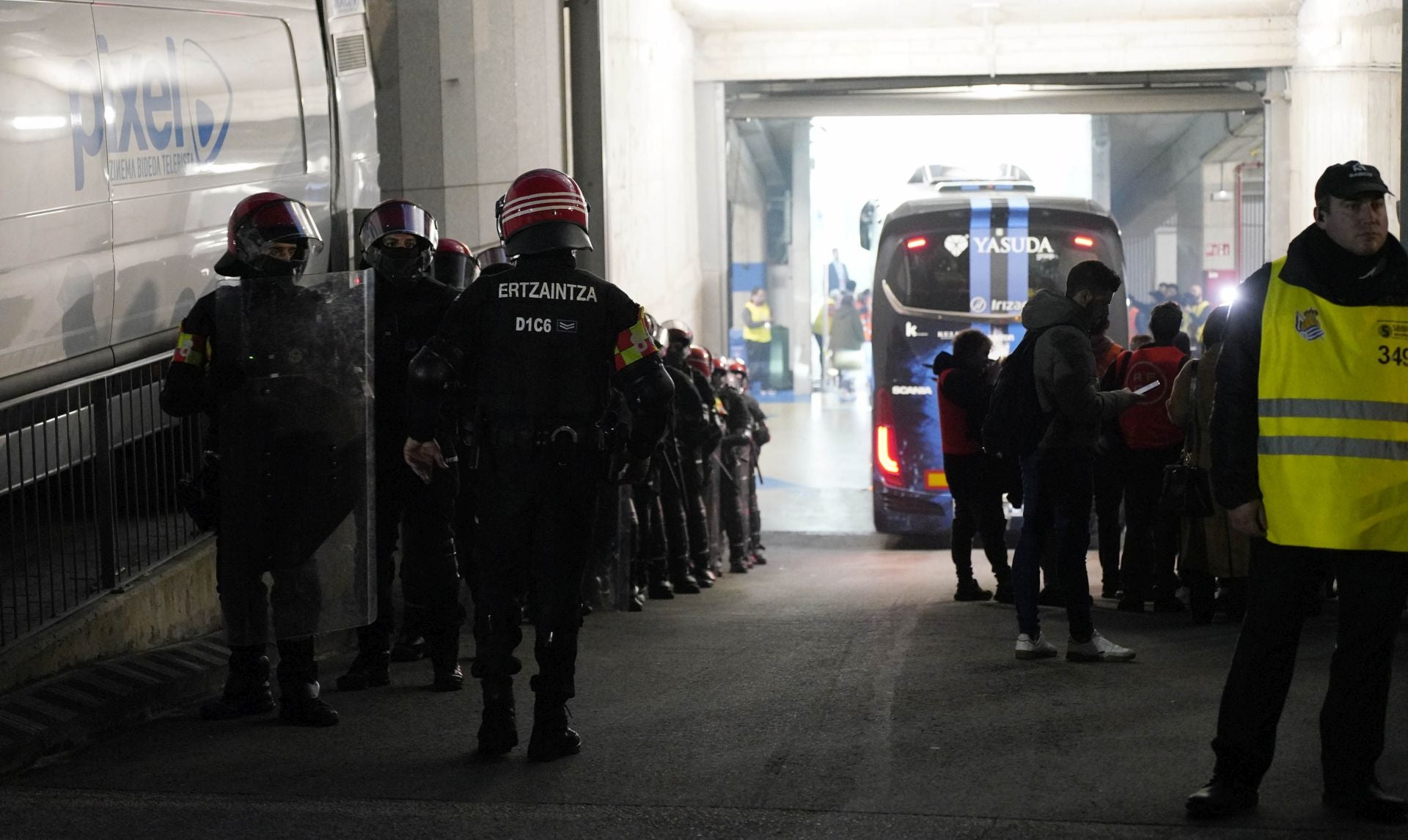 Histórico recibimiento a la Real Sociedad en Anoeta