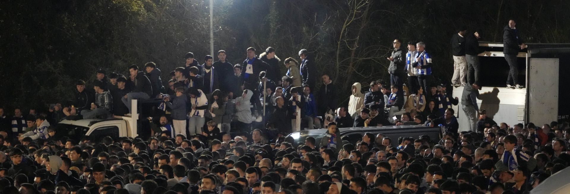 Histórico recibimiento a la Real Sociedad en Anoeta