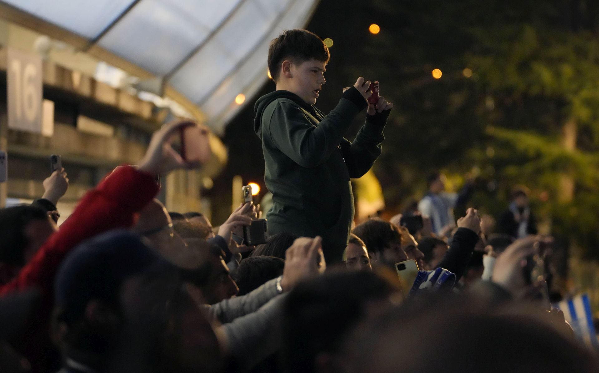 Histórico recibimiento a la Real Sociedad en Anoeta