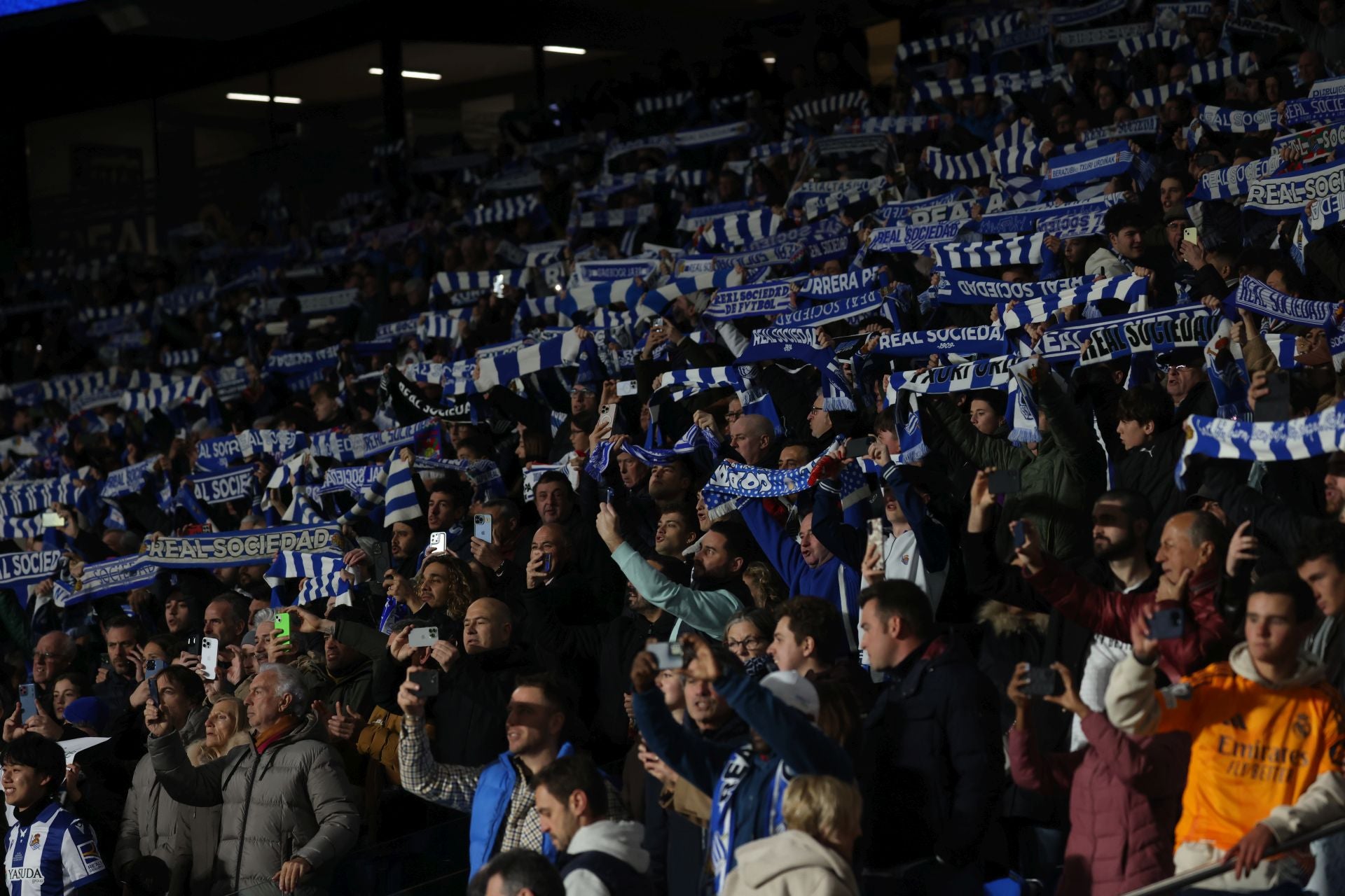 ¿Has estado en el Reale Arena? Búscate en la grada