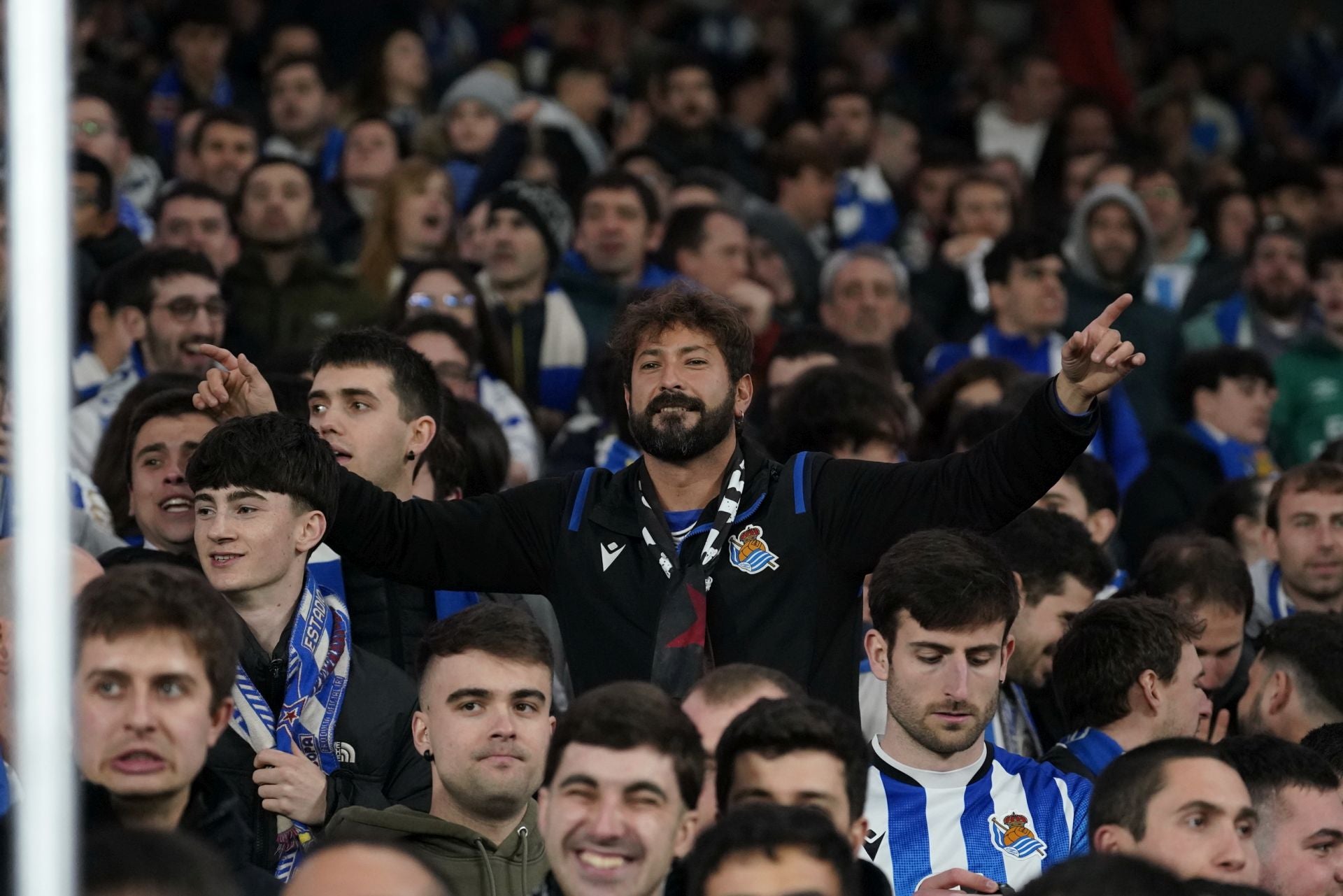 ¿Has estado en el Reale Arena? Búscate en la grada