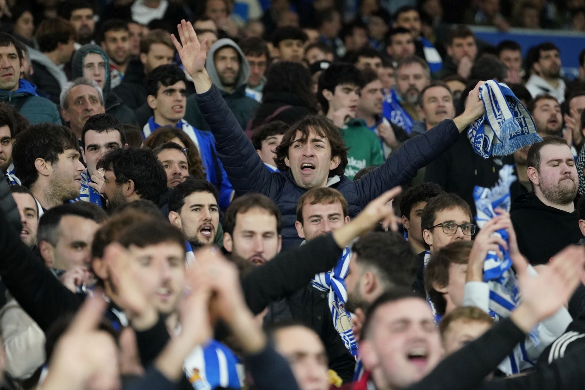 ¿Has estado en el Reale Arena? Búscate en la grada