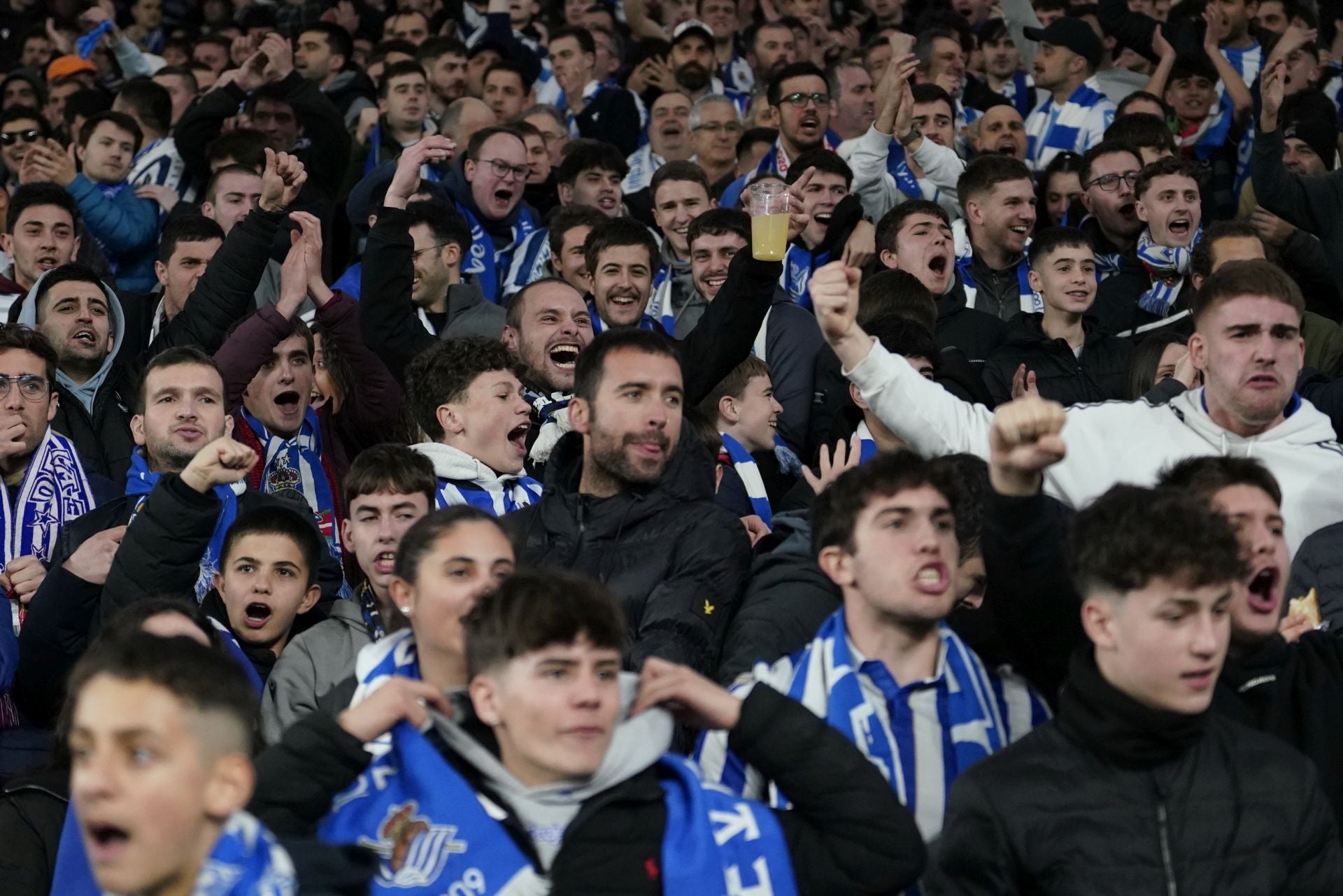 ¿Has estado en el Reale Arena? Búscate en la grada