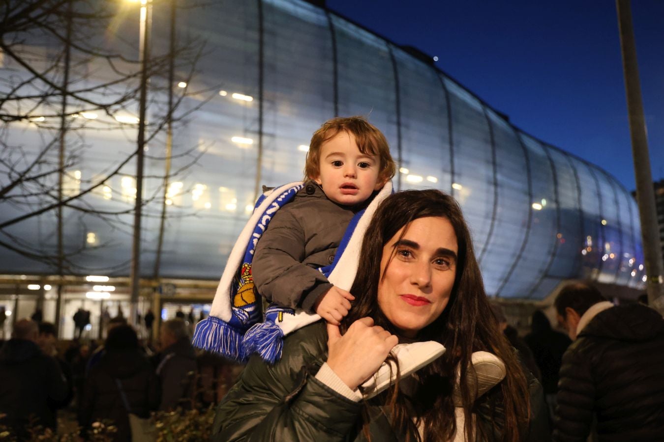 Histórico recibimiento a la Real Sociedad en Anoeta