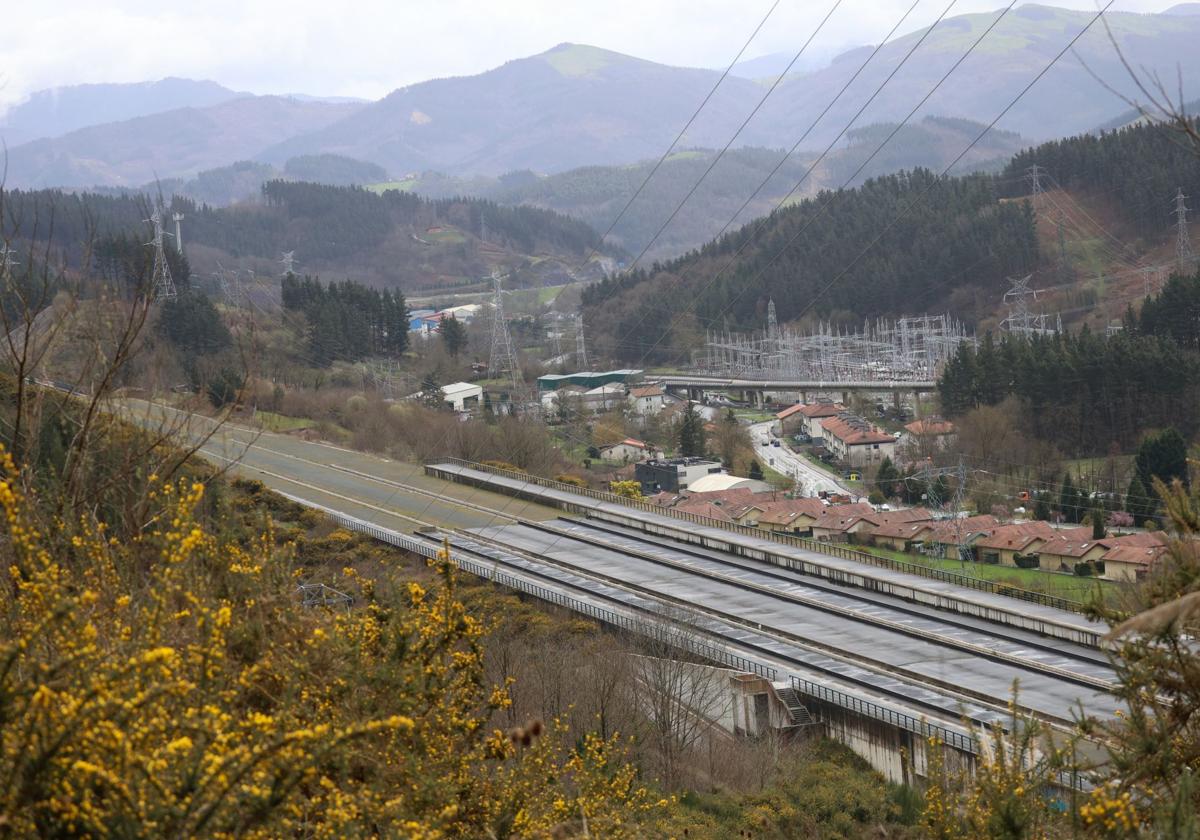 La estación de Ezkio-Itsaso.