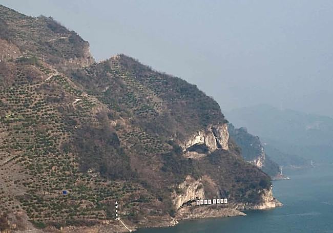 Una imagen de la curiosa montaña.