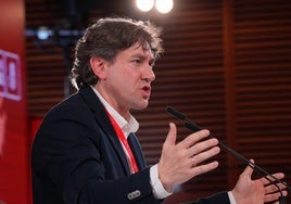 El secretario general del PSE, Eneko Andueza.